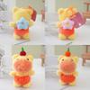 Capybara Persimmon Plush Keychain Animal Stuffed Doll Toy Decoration Gift Kids