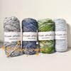 150g/roll Multi-color Spray Wool Yarn Feather Long Mink Wool Blended Yarn Handmade DIY Knitted Scarf Bag Weaving Thread