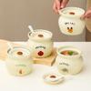 Zhishi Ceramic Stew Pot with Lid, 2-Pack