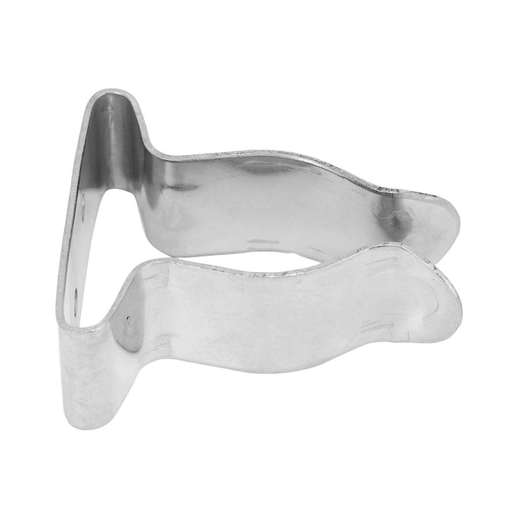 L Boat Hook Holder 304 Stainless Steel Wear Resistant Portable Marine Spring Clamp Hook for Boat