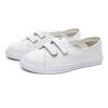 Leather Velcro Little White Shoes Women's Spring and Summer New One-pedal Flat-bottomed Lazy Breathable Shallow-mouth Single Shoes