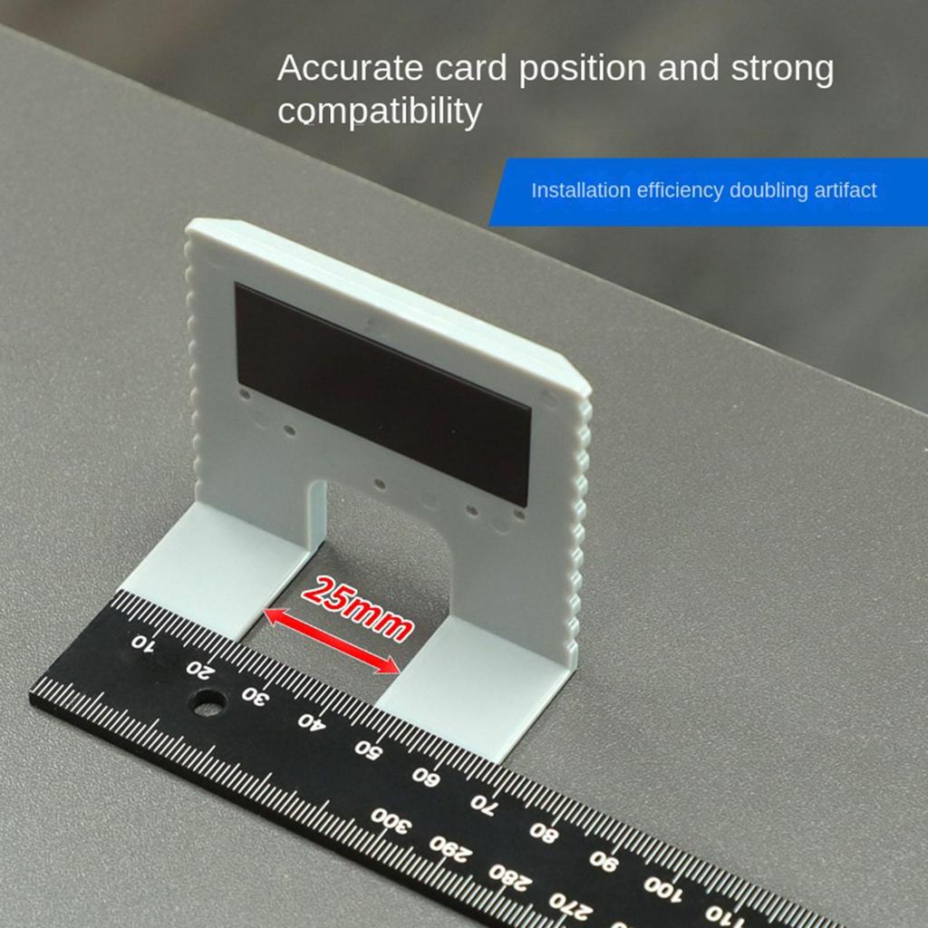 Hinge Jig Magnetic Accurate Installation Tool Door Hinge Mortise Jig for Installation Indoor Outdoor Home Garage Workshop