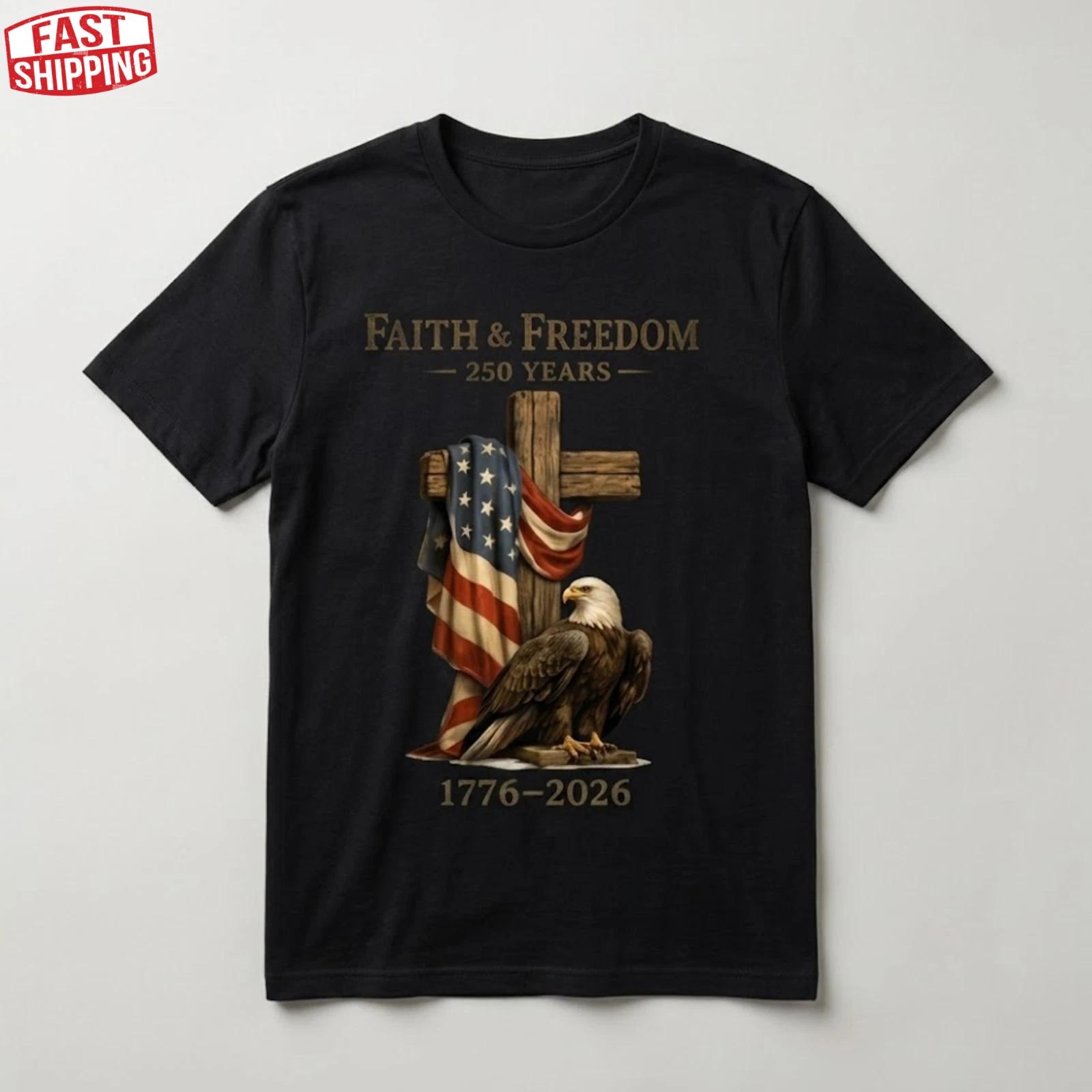 Happy 250th Birthday USA Shirt, America 250 Tee, Patriotic 4th of July Shirt 4XL