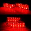 One Pair Car LED Reflector Lamp Rear Bumper Tail Driving Stop Signal Brake Lights For Toyota Corolla 2011-2013 For Lexus CT200