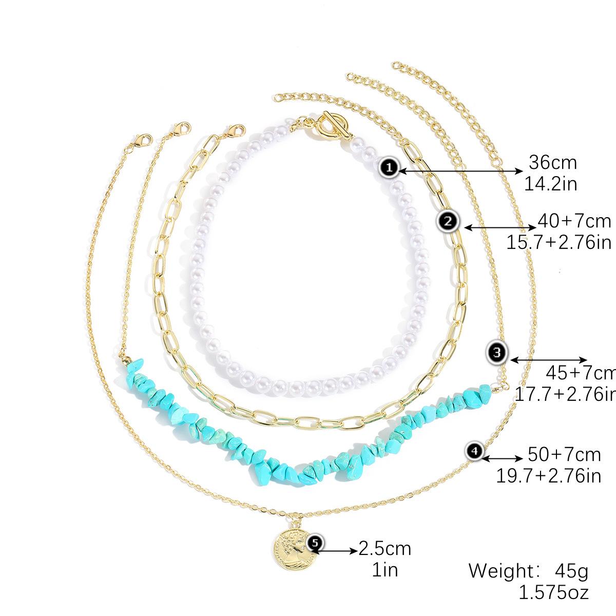 

Ожерелье для женщин Ювелирные изделия Летнее Нежное ожерелье Женское Ожерелье с подвеской из ста разноцветных камней Элегантное ожерелье Богемные украшения