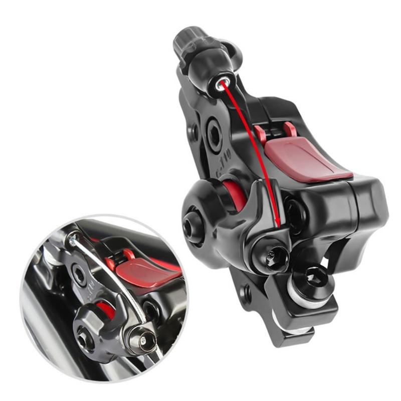 Bicycles Front and Rear Disc Brake Caliper Bilateral Caliper Disc Brake Cable Brake Mountain Bike Mechanical Disc Brake