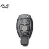 1Set Leather Car Key Case Bag Protection Cover For Mercedes Benz W210 W211 W212 W124 W176 W202 W205 GLK SLK Accessories