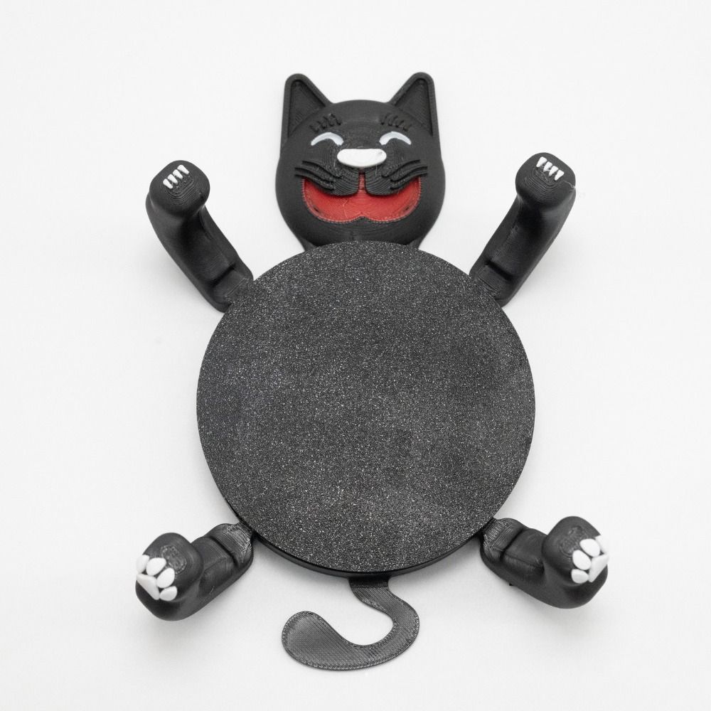 Anti-scald 3D Print Cat Coasters Cute Heat Insulation Cat Mug Holder  Home Decoration