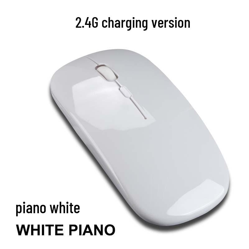 Kabellose Bluetooth-Maus mit leisem Klick und mehrfarbiger LED für Büro- und Laptop-Nutzung