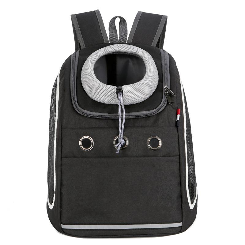 Double Shoulder Strong Pet Carrier Backpack Dog Cat Outdoor Travel Carrier Packbag Portable Pet Bag Mesh Backpack Head for Dog