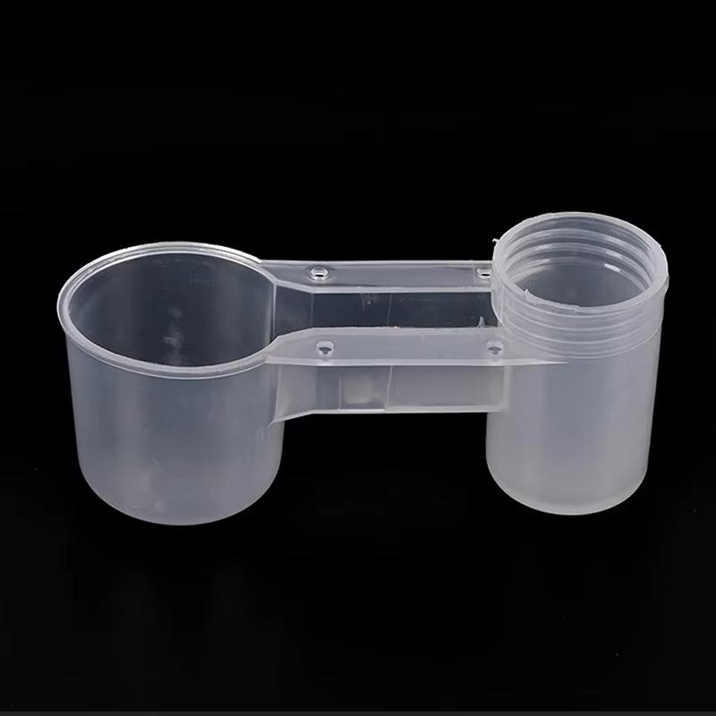 Plastic Pet Bird Drinker 500ml Feeder Water Bottle Cup for Cat Chicken Pigeon Durable Automatic Watering System