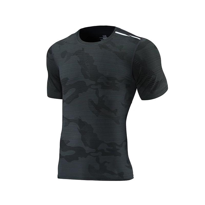 2024 Men's Camouflage Quick-Dry Sports T-Shirt - Short Sleeve, Summer Fitness & Running Top