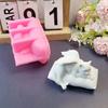 Winged Cats Animal Figurine Silicone Molds for Epoxy Resin Candle Soap Making Cement Gypsum Silicone Molds for Craft