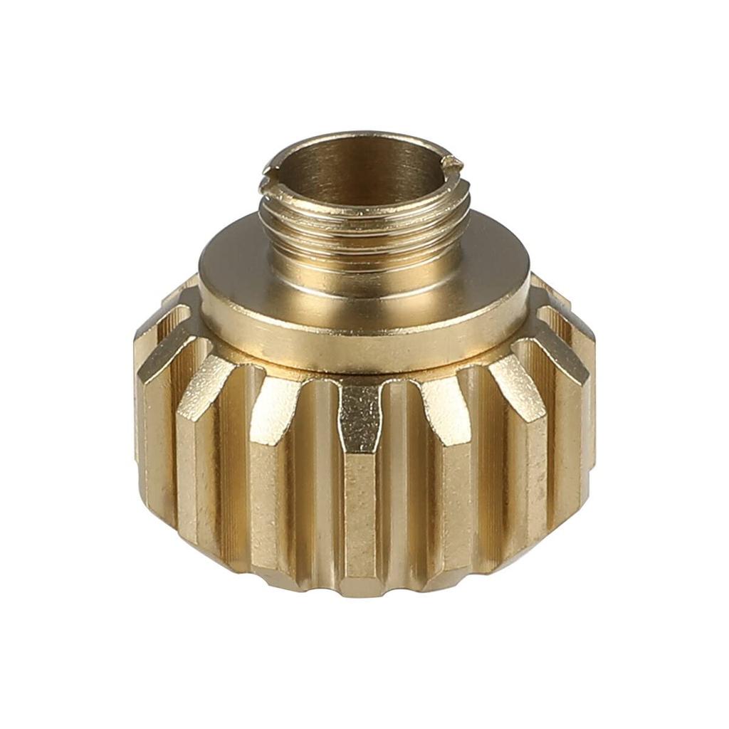 COWCOW Technology A02 Silencer Adapter (11mm Clockwise to 14mm Counterclockwise) Gold