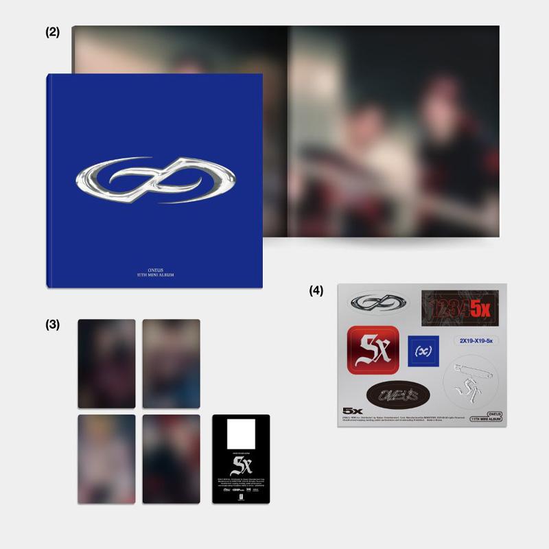 ONEUS 11th Mini Album ‘5x’ [POCAALBUM Ver.]
