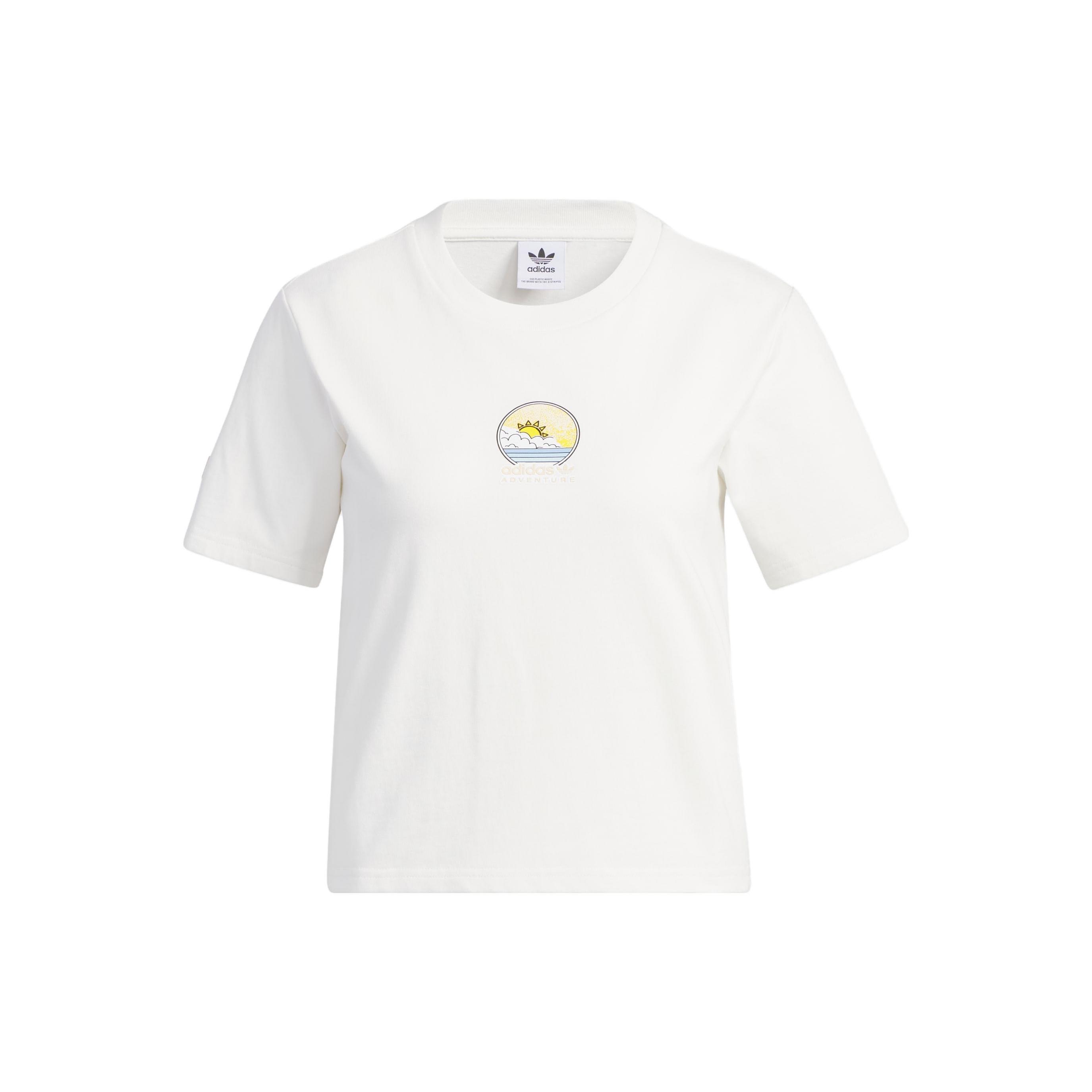 (WMNS) adidas Outdoor T-Shirt Asia Sizing White Women s IK8611 XS