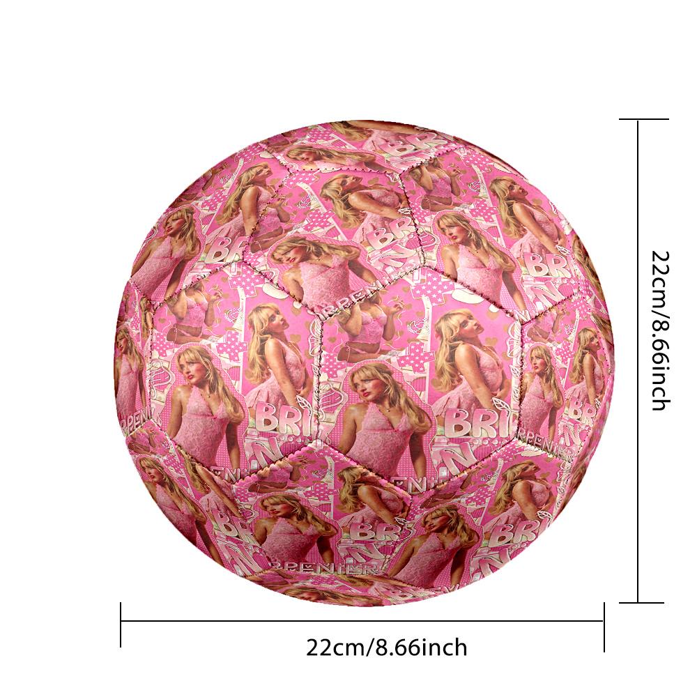Sabrina Carpenter Size 5 Soccer Ball, Durable Standard Football For Training Match Outdoor Sports
