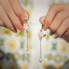 Elegant Ebony Flower Hairpin for Women – Ancient Style, High-End Feel, Simple Chinese Design, Perfect for Daily Use.