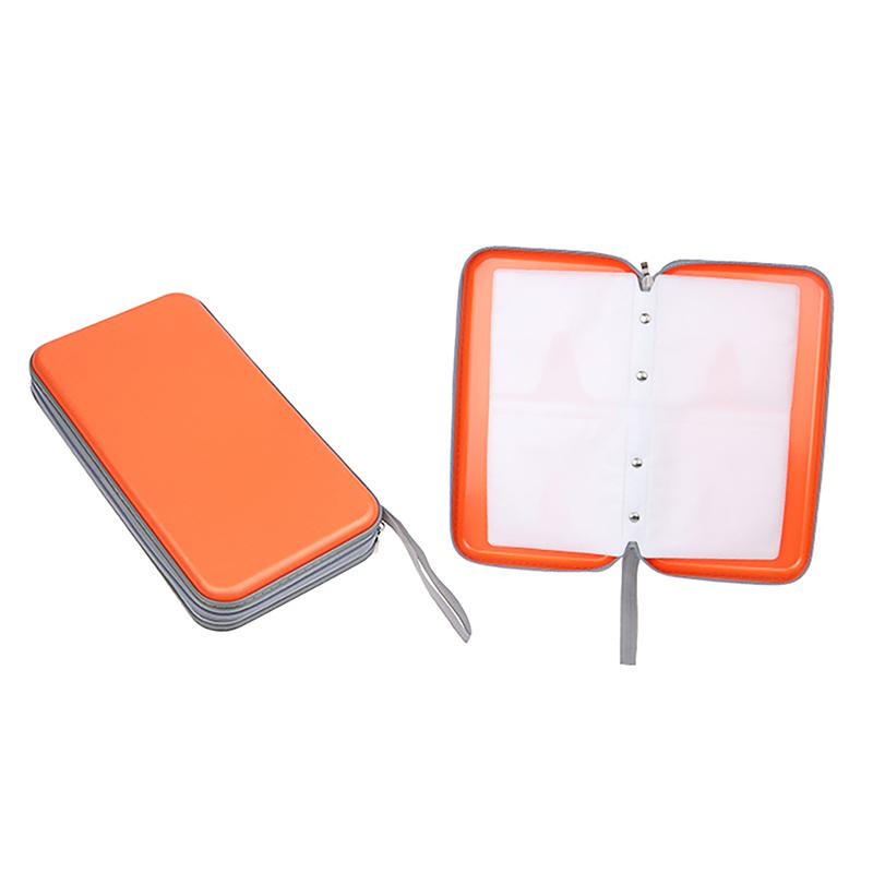 80Sheets Cd Dvd Carry Case Cover Disc Storage Holder Cd Sleeve Wallet Album Hard Box Plastic Cd Pack Disc Dvd Disc Pack