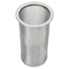 Cold Brew Coffee Filter Stainless Steel Reusable Wide Mouth Mesh Cylindrical Filter with White Gasket for Tea