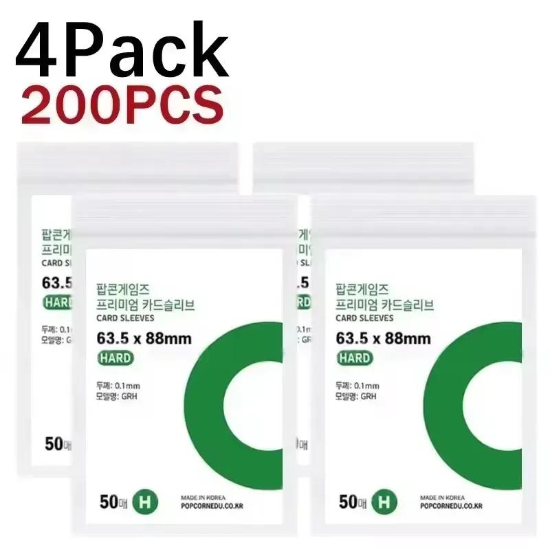 56x87mm 63.5x88mm Obaly na karty Průhledné PP Držáky na Kpop karty Filmy na pohlednice Voděodolné Ochranný obal na fotky z alba pro idoly