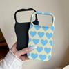 Niche Heart Color Block Case & Film for iPhone 17/16/15/14 Pro Max
