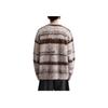 Zara Loose Hollow Striped V-Neck Cardigan Long Sleeve Sweater Men sweater Off-White 09598369-35