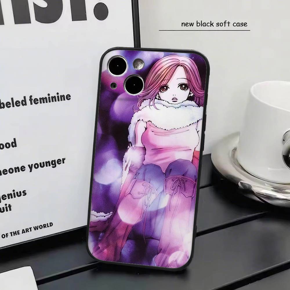 Cute Anime Girl K-Komatsu N-Nana Phone Case Silicone Soft For IPhone 17 Air 16 15 14 13 12 11 Plus Pro Max Plus