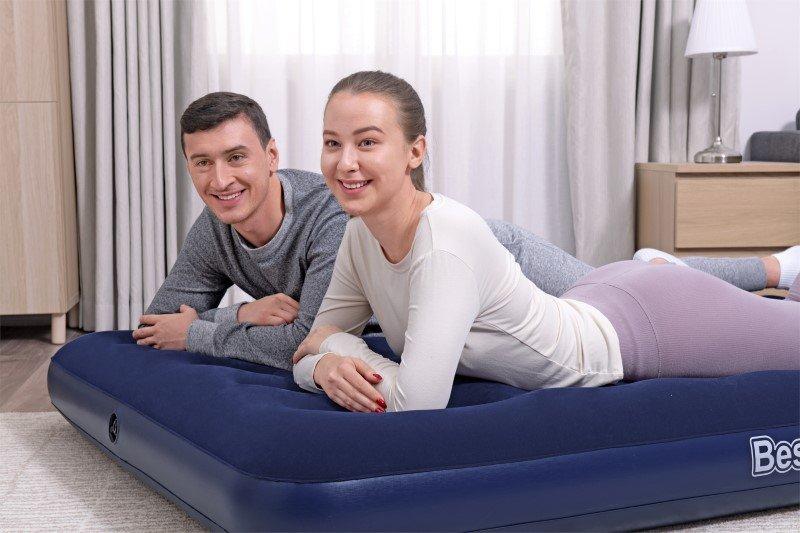 Samt-Luftmatratze 191x137x22cm Bestway 67002