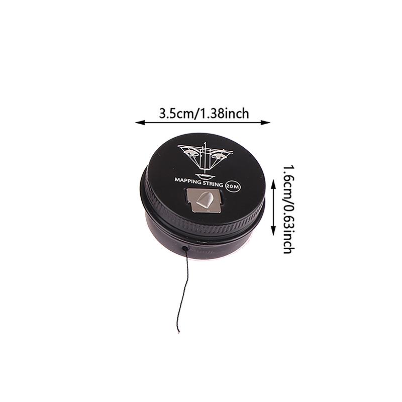 10/20M Microblading Haritalama İpi Kaş Önceden Mürekkeplenmiş İp Kalıcı Makyaj Dövme Boyama Çizgisi Kaş İşaretleyici Konumlandırma Aracı