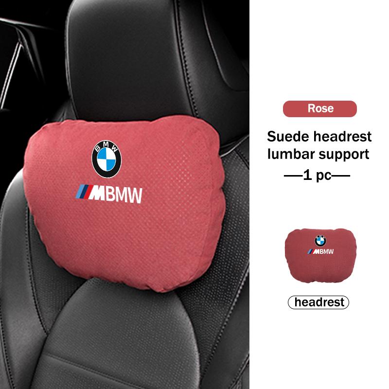 

For BMW Car Headrest Neck Support Seat Soft Universal Adjustable Car Pillow Neck Rest Cushion X3 X5 M5 M3 E46 E90 E60 F10 E39