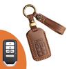 The key case is suitable for Honda key cover, Fit Civic Accord Crown car key cover, genuine leather.