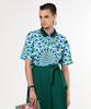 GREEDILOUS Horse Eye Kaleidoscope Polo Shirt