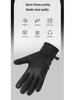 Winter Cycling Gloves: Velvet-Lined, Non-Slip, Windproof, Warm Gloves for Youth and Adults