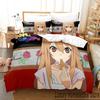 Anime Okami-san and Her Seven Companions Bedding Set Boys Girls Twin Queen King Size Duvet Cover Pillowcase Bed boys Adult