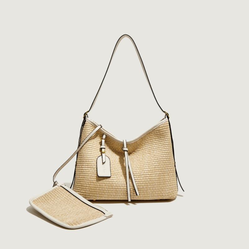

Bohemian woven straw bag women s large-capacity new summer shoulder crossbody seaside beach bag