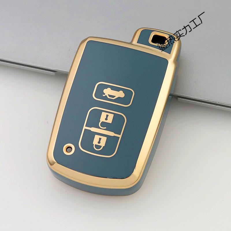 TPU Key Case Cover for Toyota: Avalon, Camry, Corolla, Highlander, RAV4