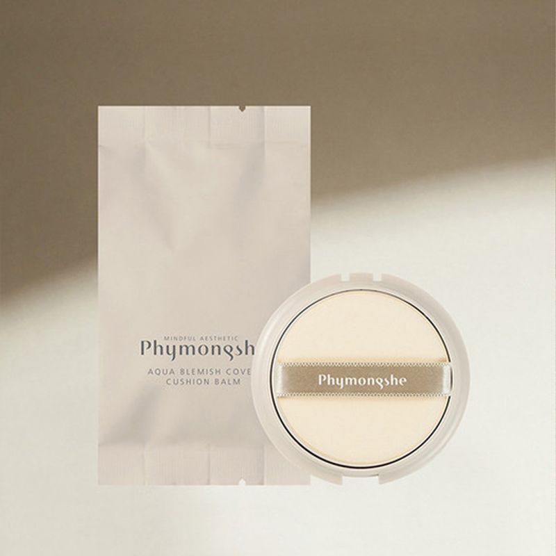 Aqua Blemish Cover Cushion Balm 15g + Refill Set