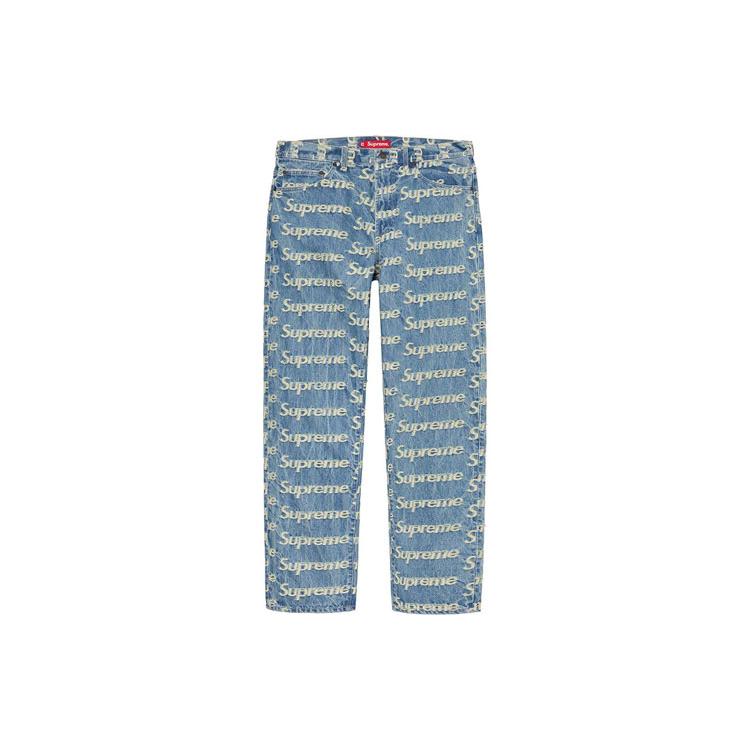 Supreme Frayed Logos Regular Jean SUP-SS21-668