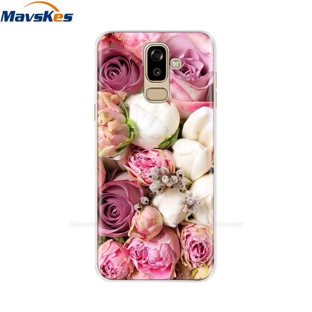 Buy Silicone Case For Samsung Galaxy J8 Phone Case Back Cover For