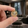 Brooch Pin Hollow 3D Football Design Lightweight Zinc Alloy Pin Coats Suits Sweaters Dresses Badge Sports Team Collection Jewelry Gift