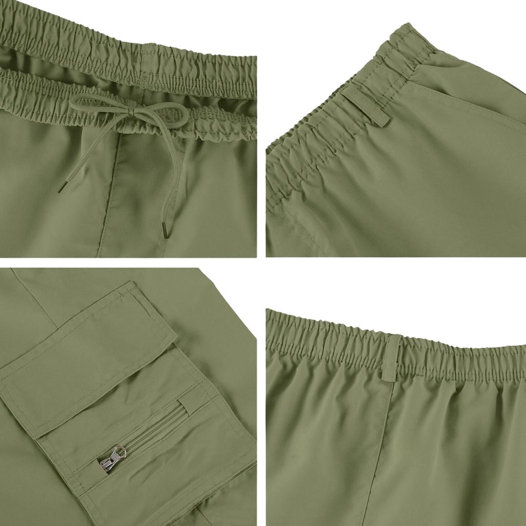 Men's Casual Stylish Lightweight Breathable Shorts - Men's Loose Multi-pocket Outdoor Sports Work Pants