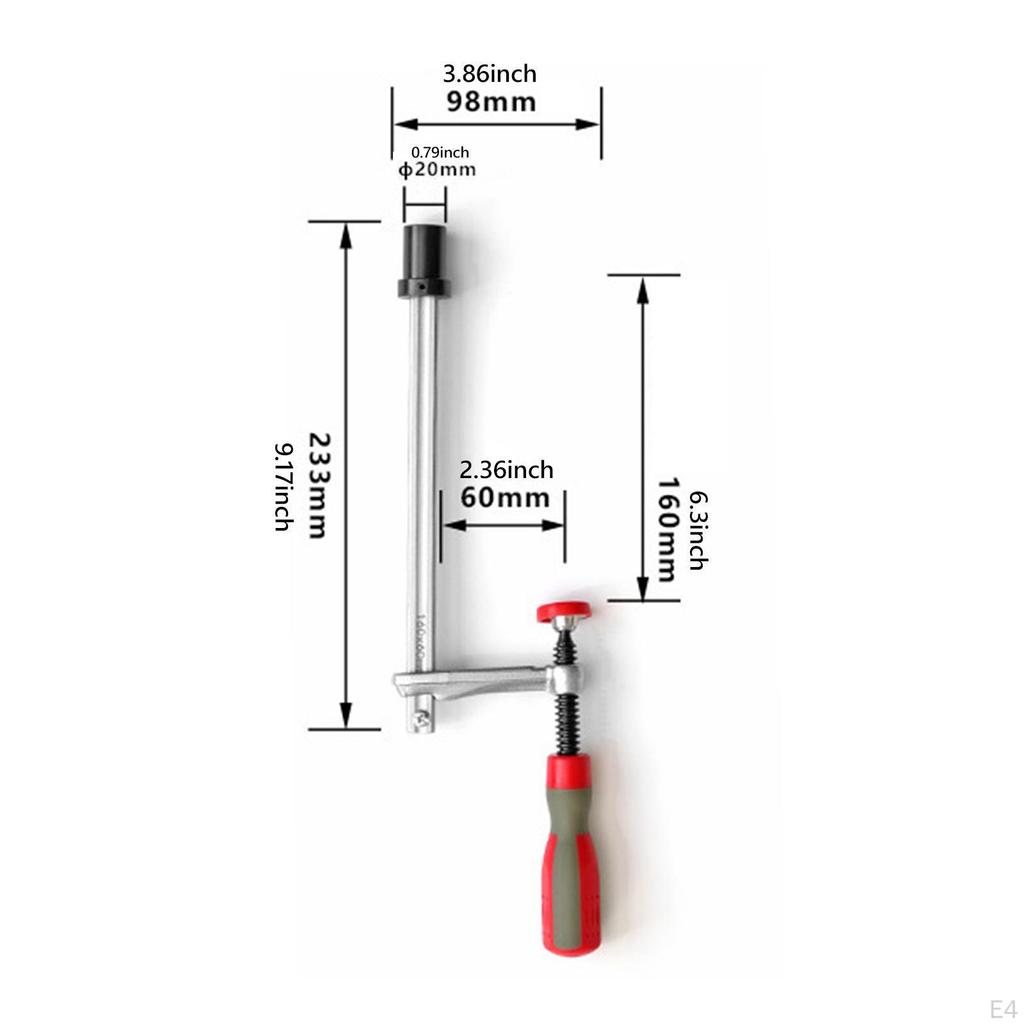 Bench Dog Clamp Accessory for Securely Holding Workbench Components In DIY Tasks