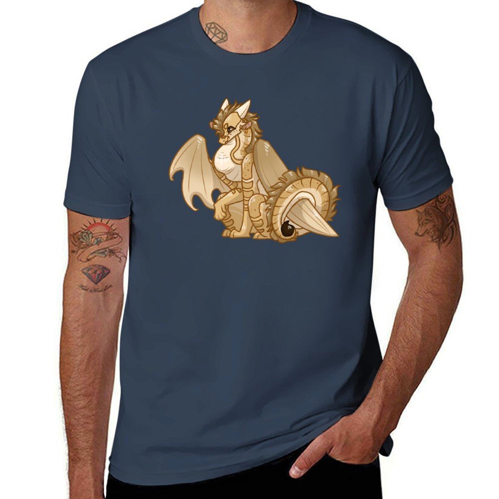 Qibli TShirt Fashion Simple Casual Tee Shirt S