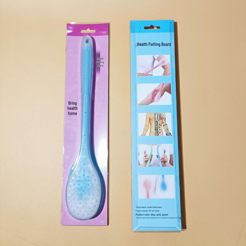 Silicone Meridian Patting Board: Fitness, Massage, Gua Sha, Acupoint Hammer for Health and Wellness.