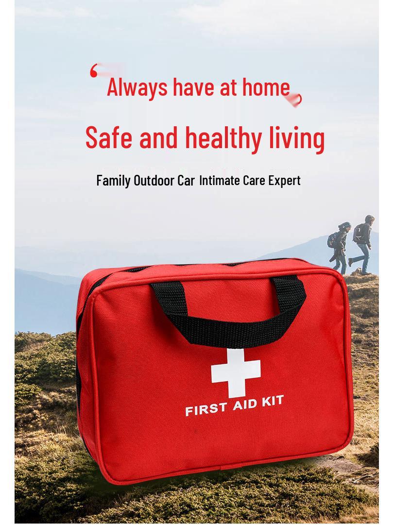 

Набор первой помощи для экстренных ситуаций из 300 предметов для автомобиля, дома, улицы, землетрясения, пожара и плавания Empty First Aid Bag