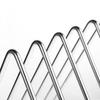 Durable Stainless Steel Cutting Board Rack Rust-Proof 6 Grids Drainage Stand Non-slip Wear-Resistant Storage Rack