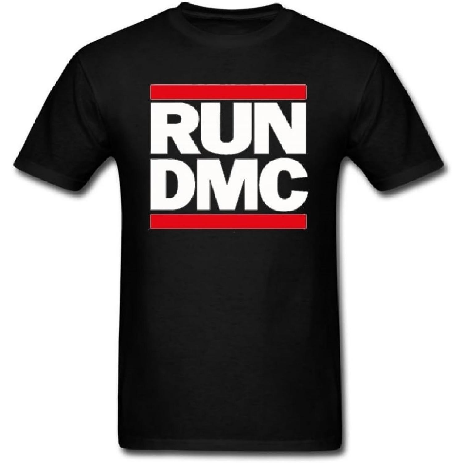 

MERCH ARTIST RUN-DMC, Logo T-Shirt Tee Black Large XXXL чорний