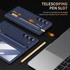 Original Hign Quality Hinge Case For Samsung Galaxy Z Fold 7 6 5 4 3 Touch Pen + Tempered Glass Film Protect Fold Kickstand Case