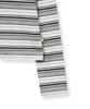 YALE Multi-Stripe Crop Long Sleeve_Gray